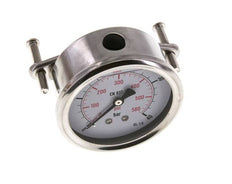 Manómetro de glicerina G1/4 conexión trasera 0 a 40 bar 63mm