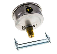 Manómetro de glicerina G1/2 conexión trasera 0 a 4 bar 100mm WIKA