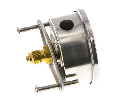 Manómetro de glicerina G1/4 conexión trasera 0 a 4 bar 63mm
