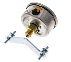 Manómetro de glicerina G1/4 conexión trasera 0 a 4 bar 63mm WIKA