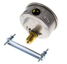 Manómetro de glicerina G1/2 conexión trasera 0 a 60 bar 100mm WIKA