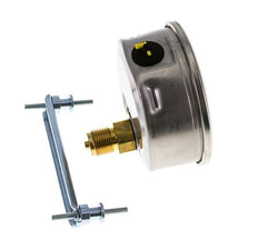 Manómetro de glicerina G1/2 conexión trasera 0 a 60 bar 100mm WIKA