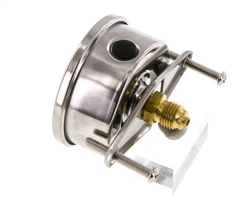 Manómetro de glicerina G1/4 conexión trasera 0 a 60 bar 63mm