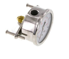 Manómetro de glicerina G1/4 conexión trasera 0 a 60 bar 63mm