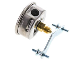Manómetro de glicerina G1/4 conexión trasera 0 a 60 bar 63mm WIKA