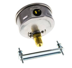 Manómetro de glicerina G1/2 conexión trasera 0 a 6 bar 100mm WIKA