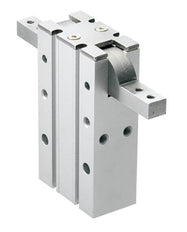 D25 mm Mordaza neumática de doble efecto con ángulo de 180 grados Mordaza estándar