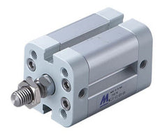 20-20mm Compact Cylinder with Double Rod Male Thread MCJI