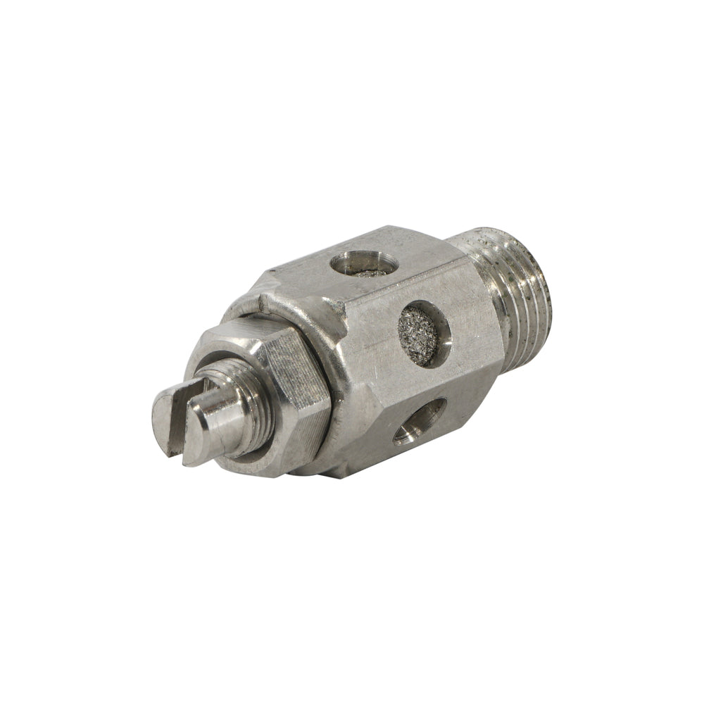 G3/8" Stainless Steel Throttle Valve with Silencer