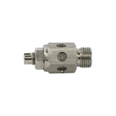 Válvula de mariposa de acero inoxidable 1/8" NPT con silenciador [50 piezas]