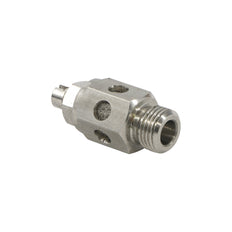 Válvula de mariposa de acero inoxidable 1/8" NPT con silenciador [50 piezas]