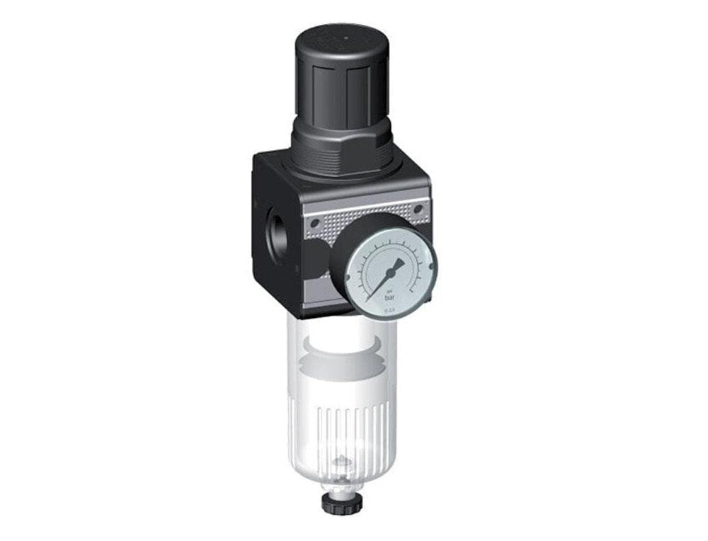 Filter-Regulator G3/4'' 6700 l/min 0.5-16.0bar/7-232psi Semi-Auto Metal Multifix 2