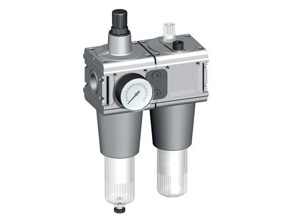 FRL G1'' 13500l/min 0,5-10,0bar/7-145psi Jaula de protección de seguridad Multifix 5