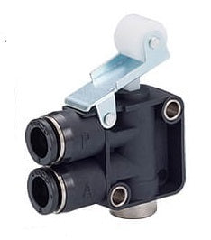 4mm Normally Closed Roller Type 2-Way Mechanical Valve