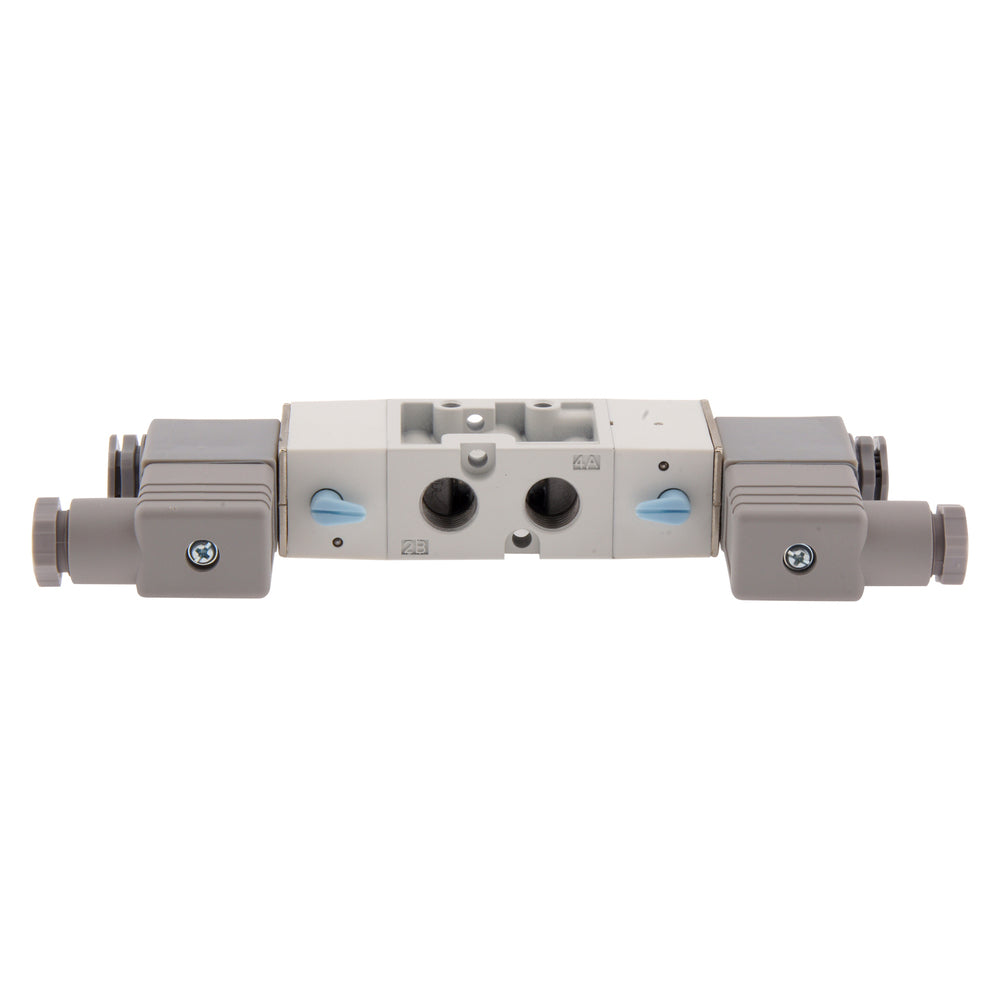 G1/4'' 230V AC 5/2 vías Válvula de solenoide biestable 2-8bar MVSC