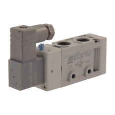 G1/4'' 24V DC Válvula de solenoide de 5/2 vías 2-8bar MVSC1