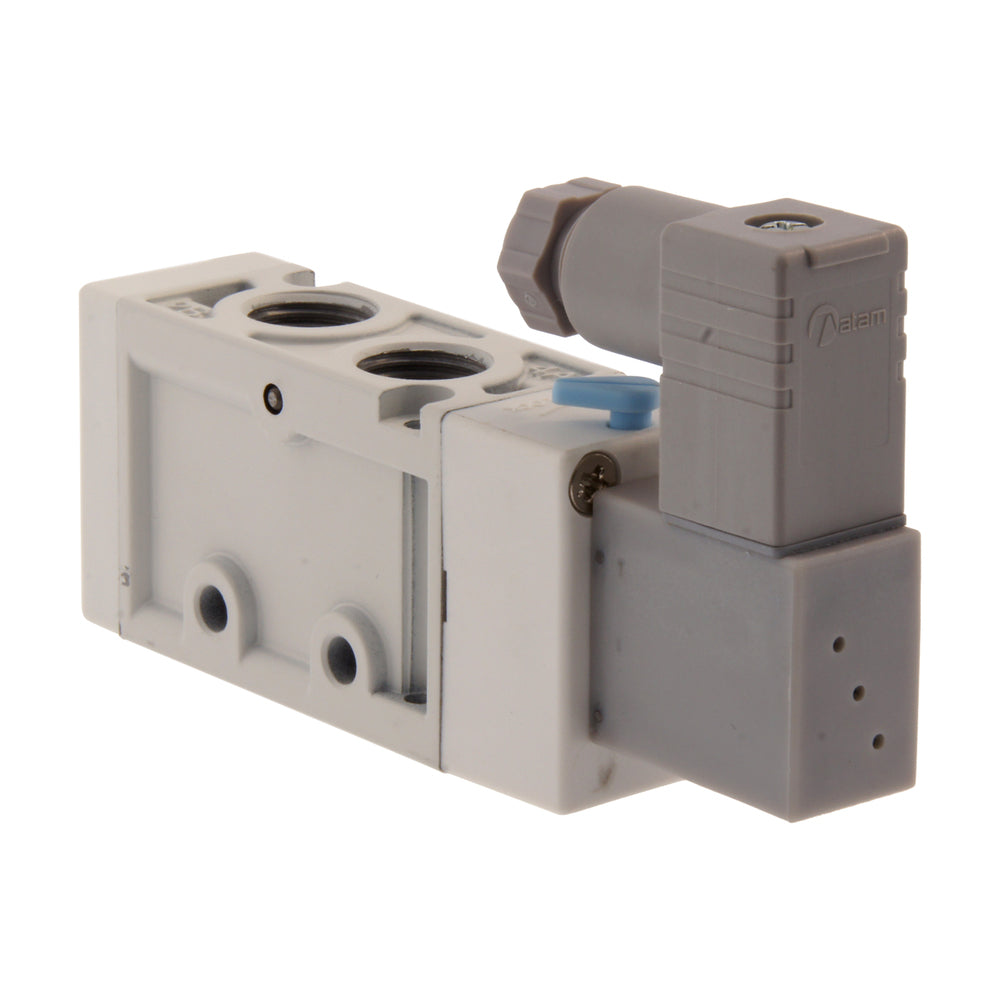 G1/4'' 24V DC Válvula de solenoide de 5/2 vías 2-8bar MVSC1