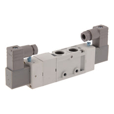 G1/4'' 230V AC 5/3-vías Válvula solenoide cerrada al centro 3-8bar MVSC1