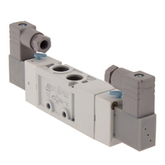 G1/4'' 230V AC 5/3-vías Válvula solenoide cerrada al centro 3-8bar MVSC1