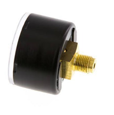 -1..0 Bar (-15..0 psi) Manómetro Acero trasero / latón 40 mm Clase 1.6