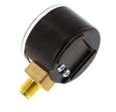 -1..0 Bar (-15..0 psi) presión por debajo de latón 40 mm Clase 1.6