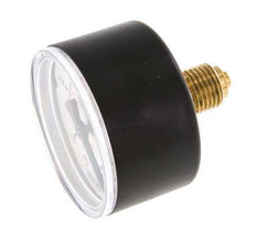 -1..0 Bar (-15..0 psi) Manómetro Plástico trasero / latón 50 mm Clase 2.5