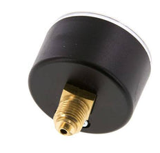 -1..0 Bar (-15..0 psi) Manómetro Plástico trasero / latón 50 mm Clase 2.5