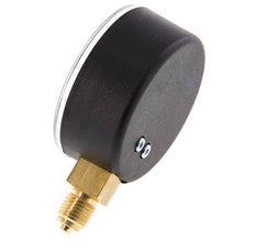 -1..0.6 Bar (-15..9 psi) presión por debajo de latón 63 mm Clase 2.5