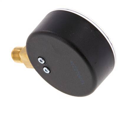 -1..0.6 Bar (-15..9 psi) presión por debajo de latón 63 mm Clase 2.5