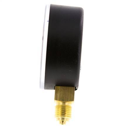 -1..15 Bar (-15..218 psi) Pressure Gauge Below Plastic/Brass 63 mm Class 2.5