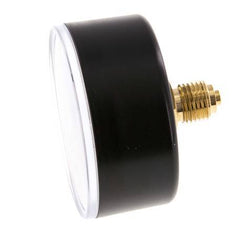 -1..3 Bar (-15..44 psi) Pressure Gauge Rear Plastic/Brass 63 mm Class 2.5