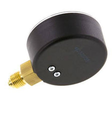 -1.9 Bar (-15.131 psi) presión por debajo de latón 63 mm Clase 2.5