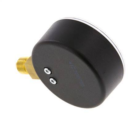 -1.9 Bar (-15.131 psi) presión por debajo de latón 63 mm Clase 2.5