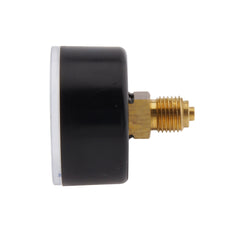 0..4 Bar (0..58 psi) Pressure Gauge Rear Plastic/Brass 50 mm Class 2.5