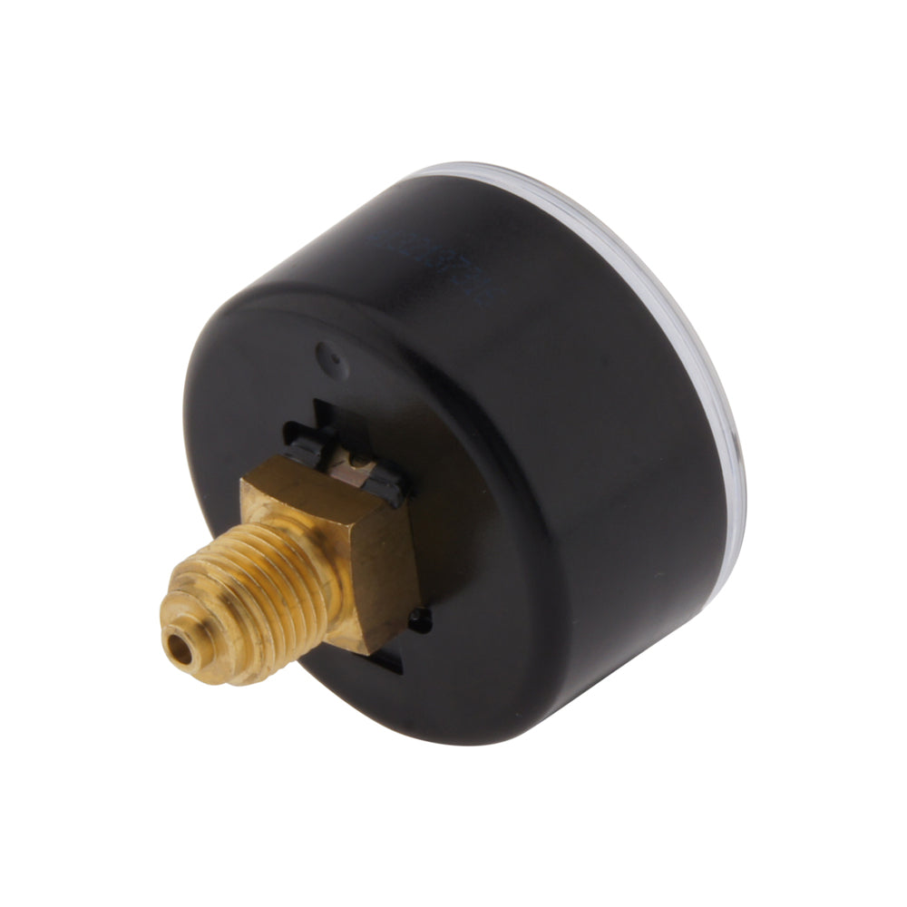 0..2.5 Bar (0..36 psi) Manómetro Plástico trasero / latón 50 mm Clase 2.5