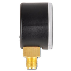 -1..3 Bar (-15..44 psi) Pressure Gauge Below Steel/Brass 63 mm Class 1.6