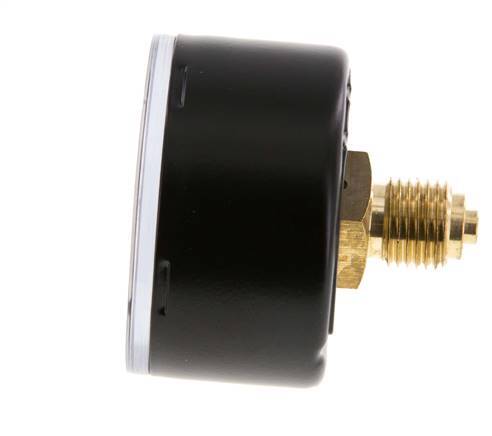 0..0.6 Bar (0.9 psi) Manómetro Acero trasero / latón 50 mm Clase 1.6