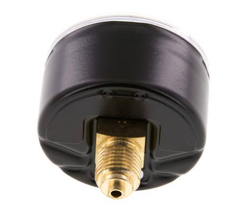 0..0.6 Bar (0.9 psi) Manómetro Acero trasero / latón 50 mm Clase 1.6