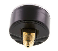 0..0.6 Bar (0.9 psi) Manómetro Acero trasero / latón 50 mm Clase 1.6