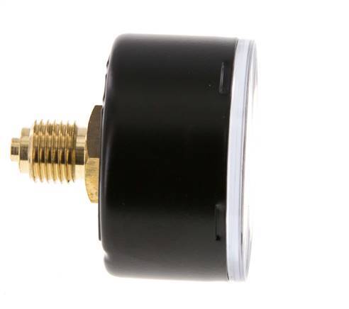 0..0.6 Bar (0.9 psi) Manómetro Acero trasero / latón 50 mm Clase 1.6