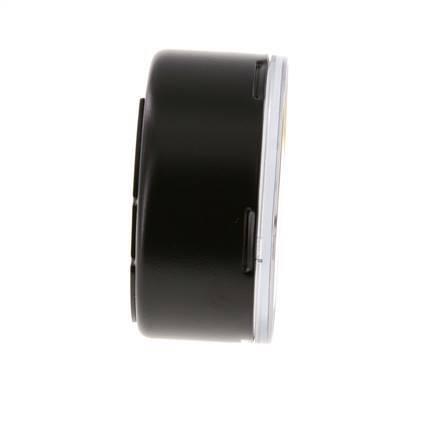 0..100 Bar (0,1450 psi) Manómetro por debajo de acero / latón 63 mm Clase 1.6