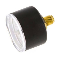 0..10 Bar (0,.145 psi) Manómetro Plástico trasero / latón 40 mm Clase 2.5