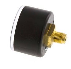 0..10 Bar (0,.145 psi) Manómetro Plástico trasero / latón 40 mm Clase 2.5