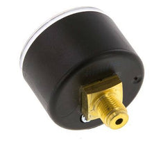 0..10 Bar (0,.145 psi) Manómetro Plástico trasero / latón 40 mm Clase 2.5