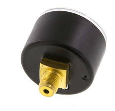 0..10 Bar (0,.145 psi) Manómetro Plástico trasero / latón 40 mm Clase 2.5