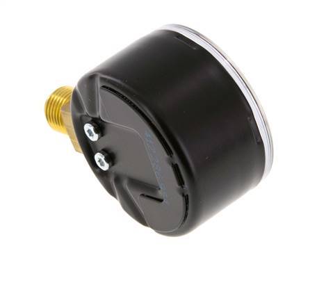 0..10 Bar (0..145 psi) Pressure Gauge Below Steel/Brass 50 mm Class 1.6