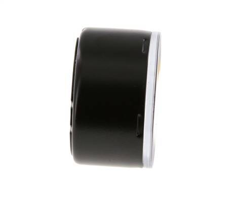 Manómetro de presión por debajo de acero / latón 50 mm Clase 1.6