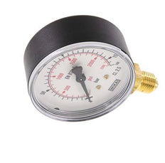 0..160 Bar (0..2321 psi) Pressure Gauge Below Plastic/Brass 63 mm Class 2.5