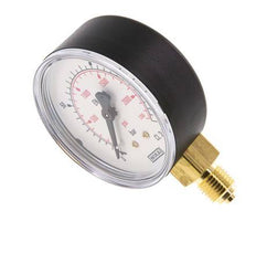 0..160 Bar (0..2321 psi) Pressure Gauge Below Plastic/Brass 63 mm Class 2.5