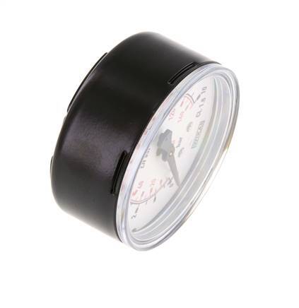 Manómetro de presión bajo acero / latón 63 mm Clase 1.6